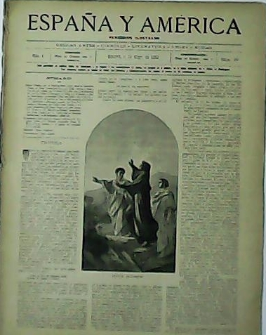 ESPAÑA Y AMERICA. Periódico ilustrado.- Año I, nº19.
