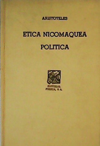 Ética nicomaquea política.