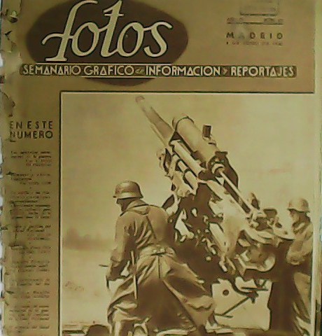 Fotos. Semanario gráfico de información y reportajes. Año IV. Nº …