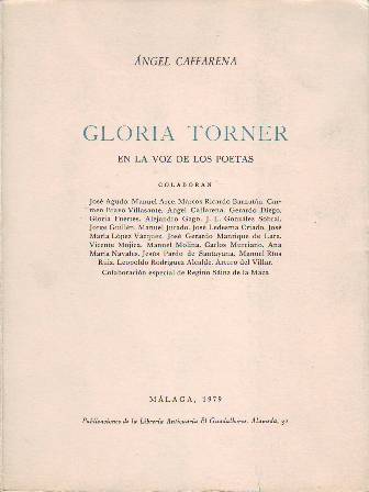 Gloria Torner en la voz de los poetas. Colaboran: José …