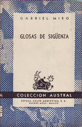 Glosas de Sigüenza. Prólogo de Clemencia Miró.