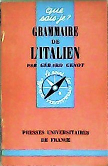 Grammaire de l´italien.