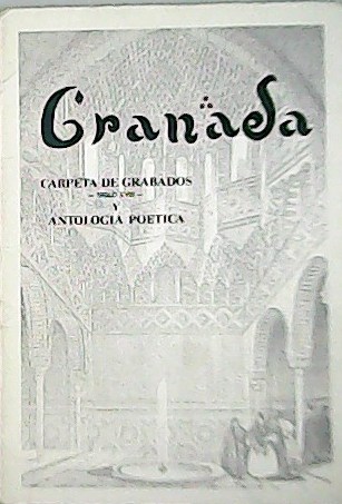 Granada - Carpeta de grabados (siglo XVIII) y antología poética …