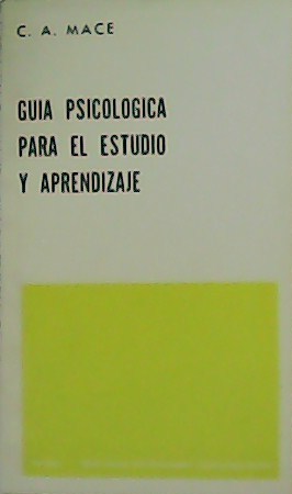 Guía psicológica para el estudio y aprendizaje.
