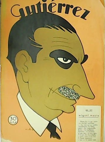 GUTIÉRREZ. Semanario español de humorismo. Año VII. Nº 296.