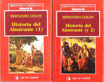 Historia del Almirante. Edición de Luis Arranz. 2 tomos.