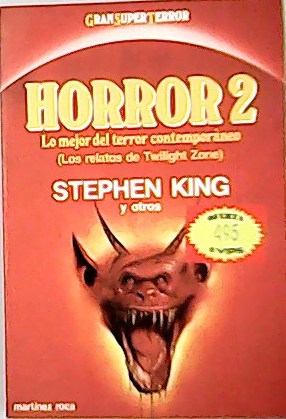Horror 2. Lo mejor del terror contemporáneo. Traducción Jordi Fibla.