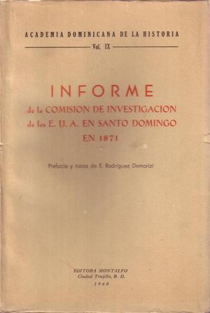 Informe de la comisión de investigación de los Estados Unidos …