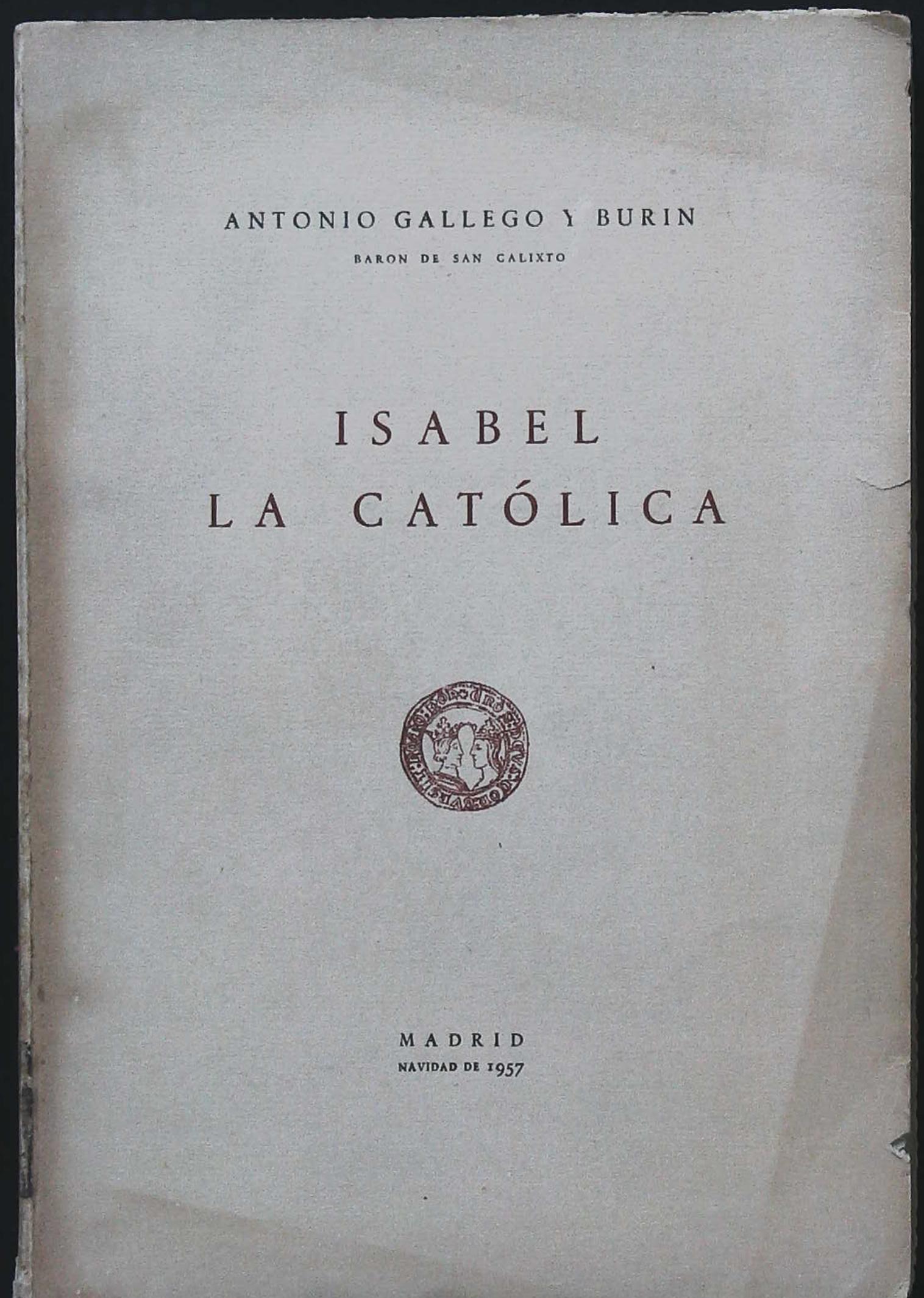 Isabel la Católica.