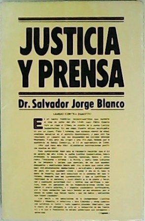 Justicia y prensa.