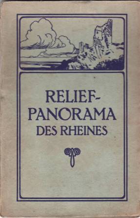 Kleines Relief-Panorama des Rheines. Texto de la tarjeta-Kartentext: Die in …