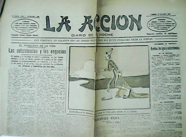 LA ACCIÓN. Diario de noche. Año V. Nº1.466.