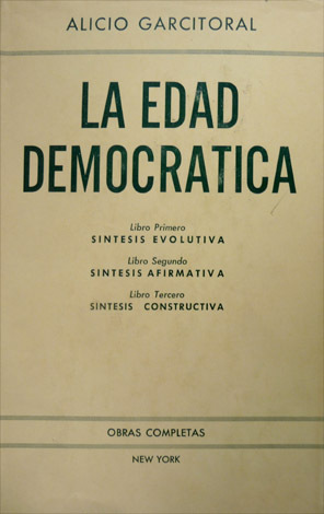 La edad democrática. (El hombre y lo humano - Proceso …
