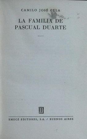 La familia de Pascual Duarte.