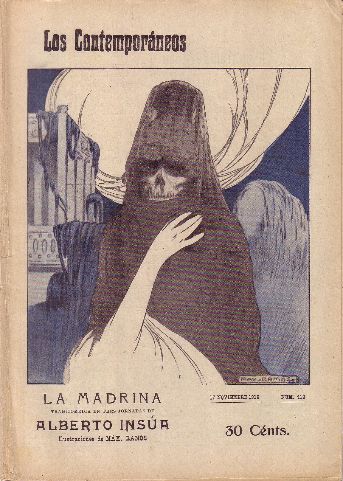 La madrina. Dibujos de M. Ramos.