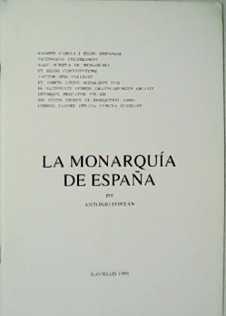 La Monarquía de España.