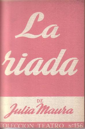 La riada. Teatro.