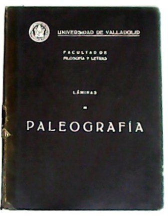 Láminas de Paleografía.