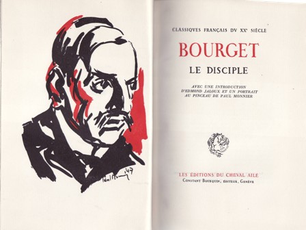 Le Disciple. Avec une introduction d'Edmond Jaloux et un potrait …