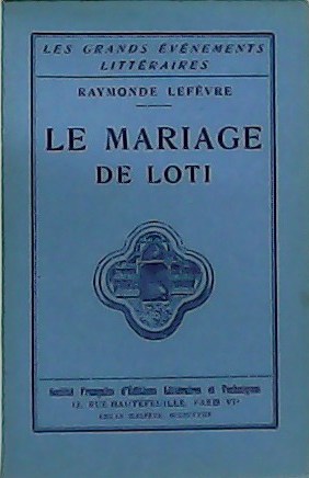 Le Mariage de Loti.