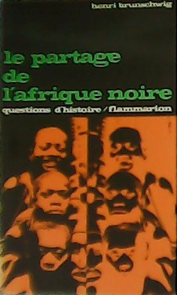 Le partege de l´Afrique noire.