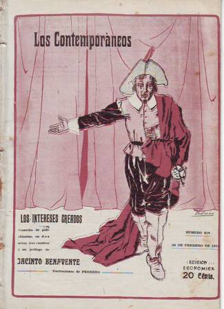 Los intereses creados. Ilustr. de Mariano Pedrero.