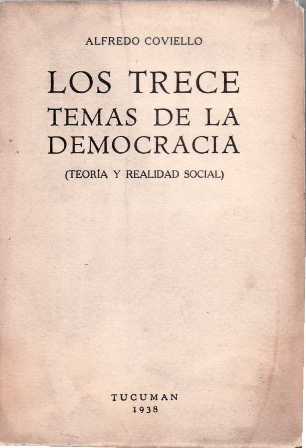 Los trece temas de la democracia (Teoría y realidad social).