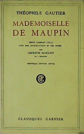Mademoiselle de Maupin.