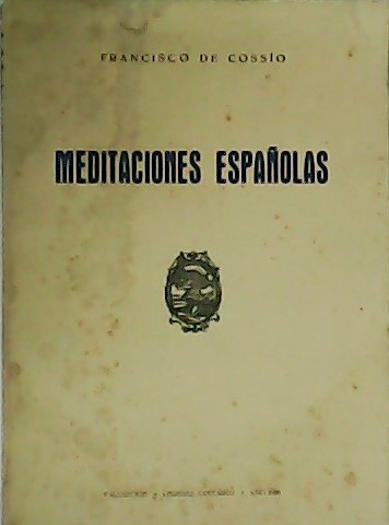 Meditaciones españolas.