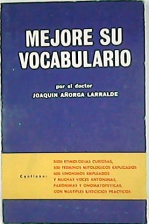 Mejore su vocabulario.