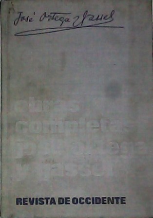 Obras completas. Tomo VII: (1948-1958). Índice: El hombre y la …