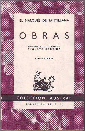 Obras. Edición al cuidado de Augusto Cortina.