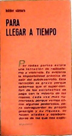 Para llegar a tiempo. Traducción de J. Sans Vila.