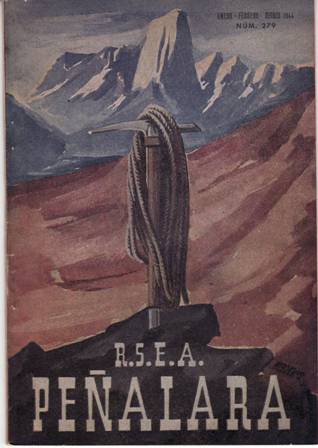 PEÑALARA. Num. 279. 1944. Revista ilustrada de Alpinismo. Director: J. …