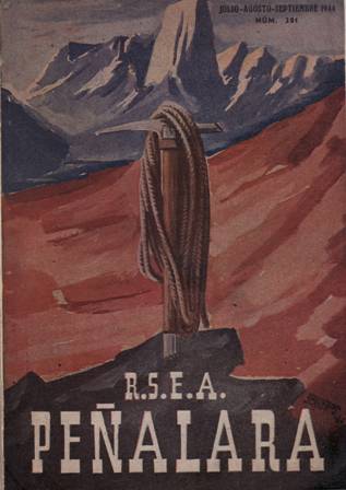 PEÑALARA. Num. 281. 1944. Revista ilustrada de Alpinismo. Director: J. …