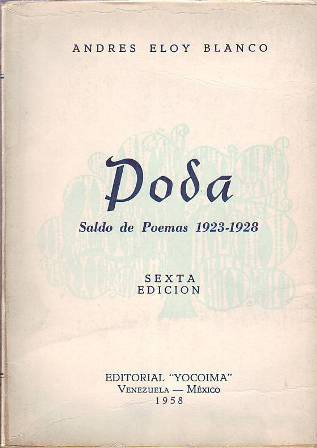 Poda. Saldo de poemas 1923-1928.