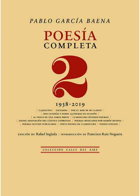 Poesía completa, 2. (1938 - 2019). Obra completa II. Edición …