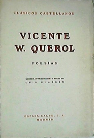 Poesías. Introducción, edición y notas de Luis Guarner.
