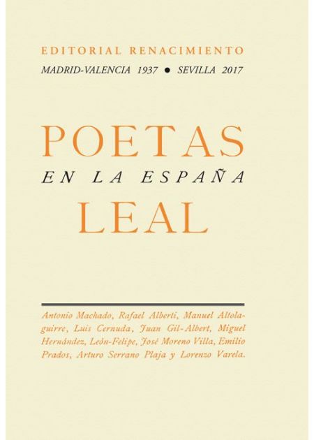 POETAS EN LA ESPAÑA LEAL.- Poetas en la España leal …