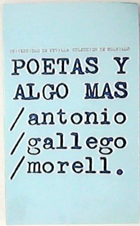 Poetas y algo más. (Andrés Bello, Serafín Estébanez Calderón, Jaime …