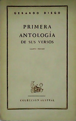 Primera antología de sus versos.