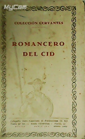 Romancero del Cid.
