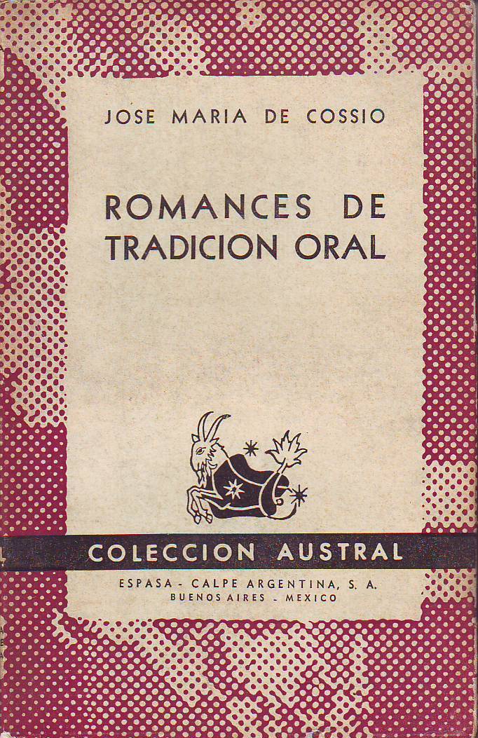 Romances de tradición oral.