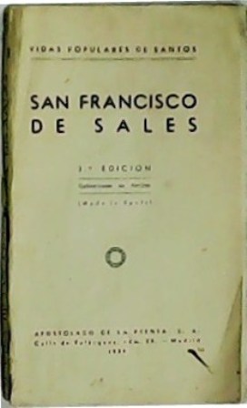 San Francisco de Sales. Ilustraciones de Arribas.