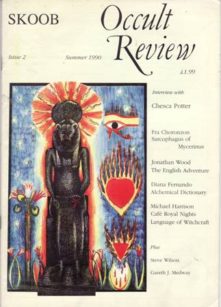 Skoob Occult Review. Issue 2. Summer 1990. CONTENTS.- Interview with …