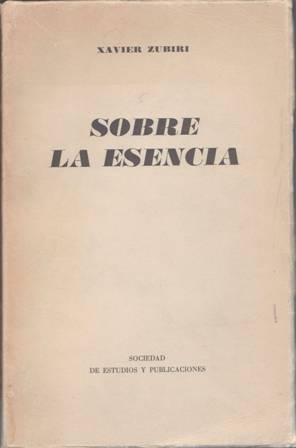 Sobre la esencia.