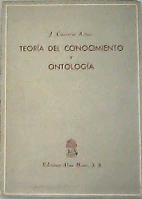 Teoría del conocimiento y ontología. Elementos de filosofia.
