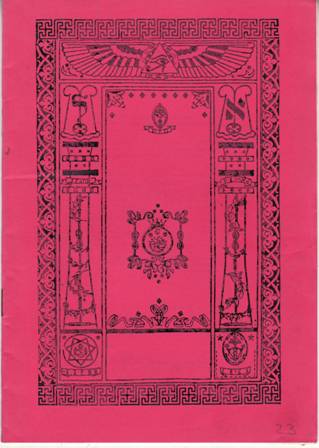 THELEMA-BULLETIN DE L'ORDO TEMPLI ORIENTIS EN FRANCE. Nums. 23-24-25-27-28-29-30 (Vols. …