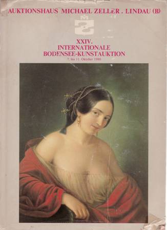 XXIV. Internationale Bodensee-Kunstauktion. 7. bis 11. Oktober 1980.