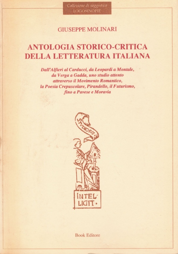 ANTOLOGIA STORICO-CRITICA DELLA LETTERATURA ITALIANA